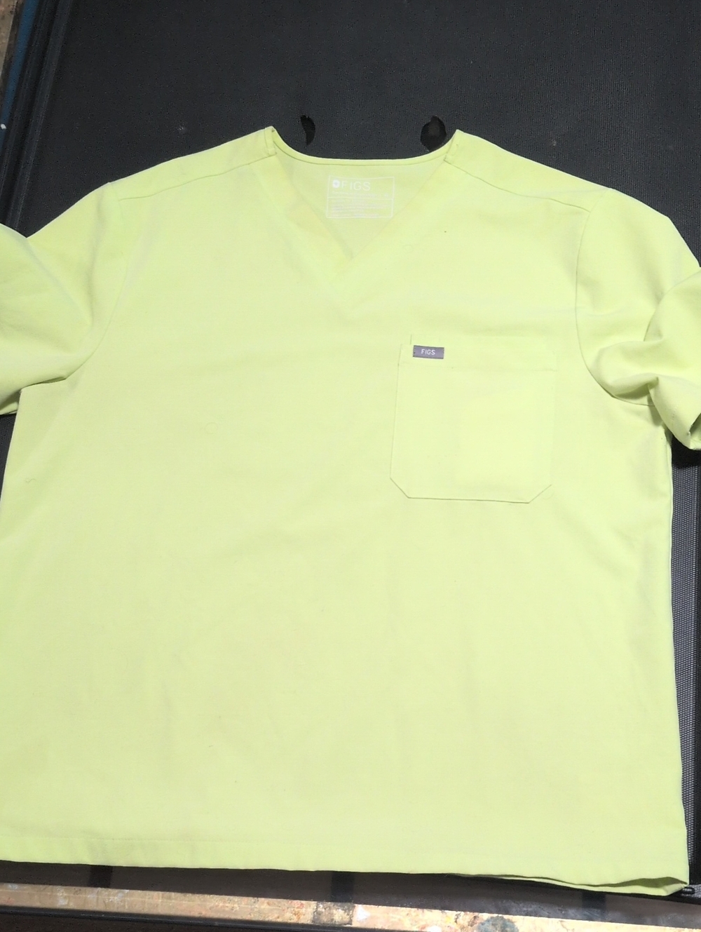 Figs Mens Scrub Top xL